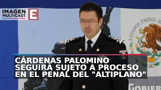 Confirman auto de formal prisión por tortura contra Luis Cárdenas Palomino