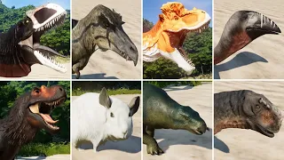 ALL MODDED DINOSAURS (PART 4) - Jurassic World Evolution