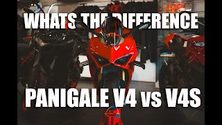 Whats the difference: Ducati Panigale V4 vs V4S