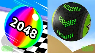 Going Balls Vs Ball Run 2048 Android iOS Mobile Gameplay Walkthrough 1433800