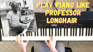 Play Piano Like Professor Longhair - New Orleans Piano Tutorial (Harrison Moss Music)