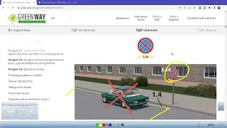 Горизонтальна розмітка. Правила дорожнього руху України.