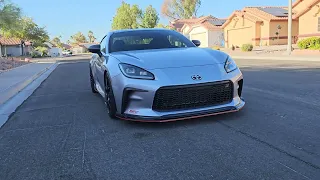 2022 Toyota GR86 Front Lip Side Skirts and Rear diffuser