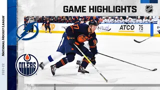 Lightning @ Oilers 3/12 | NHL Highlights 2022