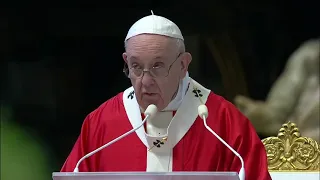 Papa Francesco Estratto Omelia Domenica Palme 2020