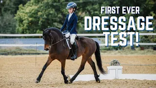 ROLO'S FIRST EVER DRESSAGE TEST!