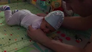 Week 6: Tummy Time with Daddy