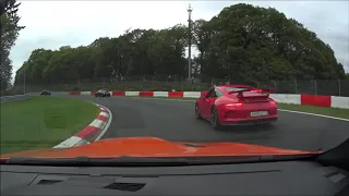 E92 M3 chasing/getting chased by Porsche GT3 RS - Nuerburgring Nordschleife Touristenfahrten