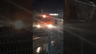 Class 66 at Bromsgrove approaching Lickey Incline