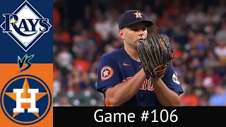 Astros VS Rays Condensed Game 7/30/23