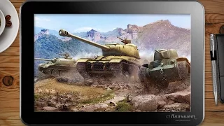 Играем "Мир танков" World of tanks, WoT на windows планшете, сравниваем с Chuwi Hi8