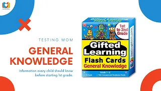 1st - 2nd Grade Gifted Flash Cards | General Knowledge