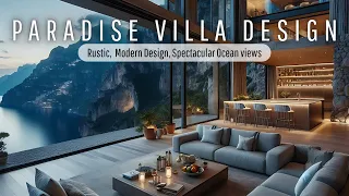 2024 Moden Rustic Beach Villa Outdoor Living Interior Design Ideas and Decor Home  #rusticdesign