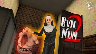 ВЫШЛА Новая Игра МОНАХИНЯ 2! Делаю ОБЗОР Evil Nun 2 Update
