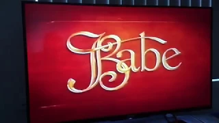 Opening to Babe 1996 VHS Tapes (Australia)