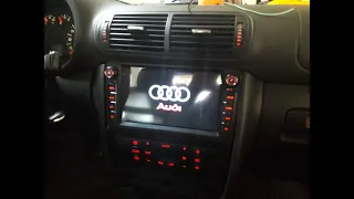 multimidia  kapud adaptado no audi a3 top