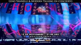 Gino Vannelli & Modern Talking (Thomas Anders) en Chile | 12 de Noviembre | Movistar Arena