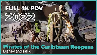 Ride Pirates of the Caribbean at Disneyland Park, Full 4K POV