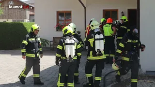Drei Feuerwehren bei Brand im Keller eines Hauses in St. Willibald im Einsatz