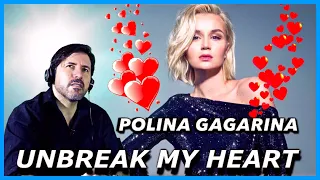 REACTION | Polina Gagarina - Unbreak My heart | Полина Гагарина - Как же она прекрасна!