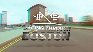 Ryan Hunter-Reay races through Boston