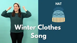 Put On My Hat | Winter Clothes Song for Kids | Winter Movement Song