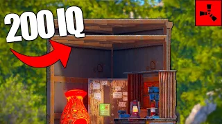 I Built the Most HIGH IQ Solo Base in Rust..