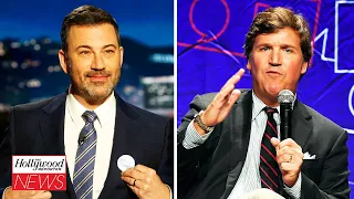 Jimmy Kimmel Explains Why Tucker Carlson Shouldn’t Be Canceled | THR News