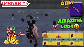 Getting Amazing Loot As Bot In Misty Port 😍 | No Armor 🚫 Solo vs Squad | Metro Royale Chapter 12