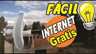 COMO TENER INTERNET GRATIS EN CASA CON ANTENA UBIQUITI 2020 #2