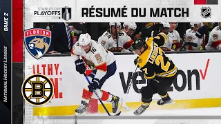 Faits saillants, match no 2, Panthers vs Bruins