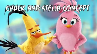 Angry Birds in Sonic Forces Speed Battle | Chuck and Stella Concept