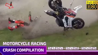 [HD] The worst crashes motorcycle racing crash compilation 2022 #1