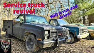 1985 GMC service truck abandoned for 10 years. will it run and drive?