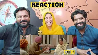 Reaction: Nikka Zaildar Punjabi Comedy Movie | Part 7