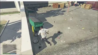 how to do a speed glitch in gta 5 on bmx