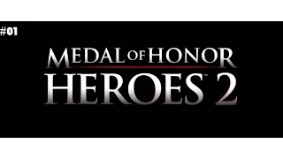 Medal of honor heroes 2 wii gameplay mission #01 Attacco alla costa