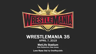 WrestleMania themes 1-37 (1985-2021)