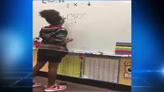 Long division song goes viral