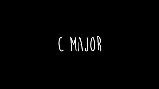 C Major Single Chord Backing Track