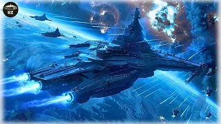 Human Supercarrier Ambushes Alien Fleet in Cosmic Nebula | HFY Full Story