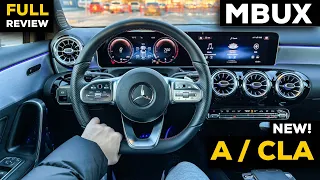 MERCEDES NEW MBUX Infotainment USEFUL TIPS Full In-Depth Review A Class 2020