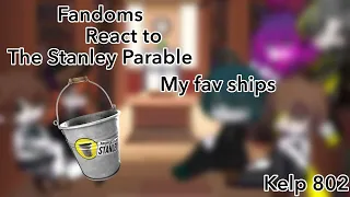 My fav ships react || prt 1 || the Stanley parable || gl2r || Kelp 802 ||