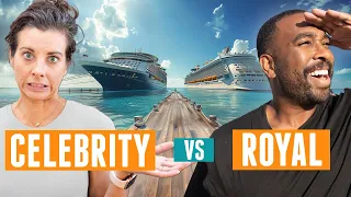 We Tried TWO CRUISES At The SAME TIME | Celebrity Cruises vs Royal Caribbean!