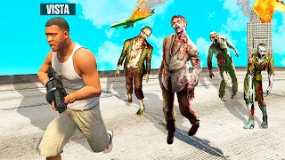 SOBREVIVIENDO a un APOCALIPSIS ZOMBIE en GTA 5