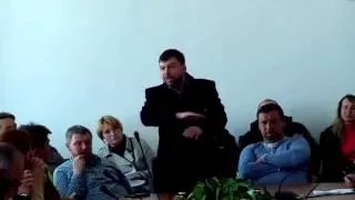 Новое  Донецк заседание в ОГА  08,04,2014