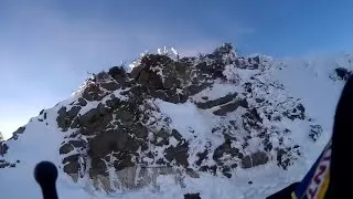DRAMATIC RESCUE: Helicopter Rescue of stranded climber on Mt. Baldy is captured on video