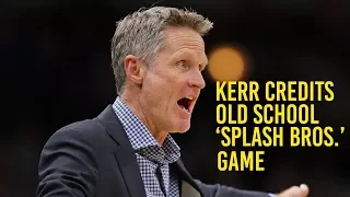 Kerr: Team needed an old school Splash Bros performance