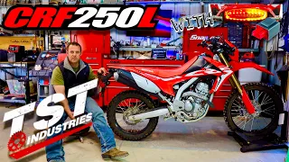 2020 Honda CRF250L Fender Eliminator with Relay Installation | TST Industries