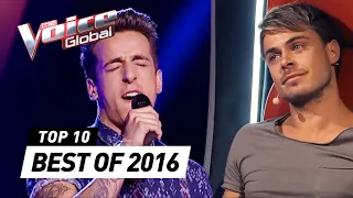 TOP 10 | BEST 'Blind Auditions' of 2016 | The Voice Global